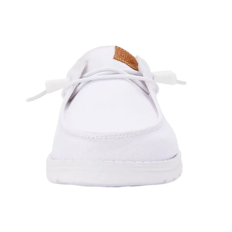 Women's Wendy Stretch Canvas White