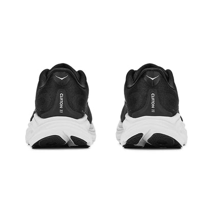 Women's Clifton 11 (WIDE) Black/White