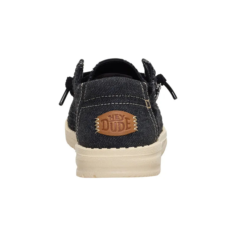 Women's Wendy Frayed Canvas Black