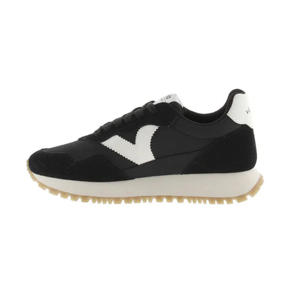 Women's Viento Nylon & Serraje Negro