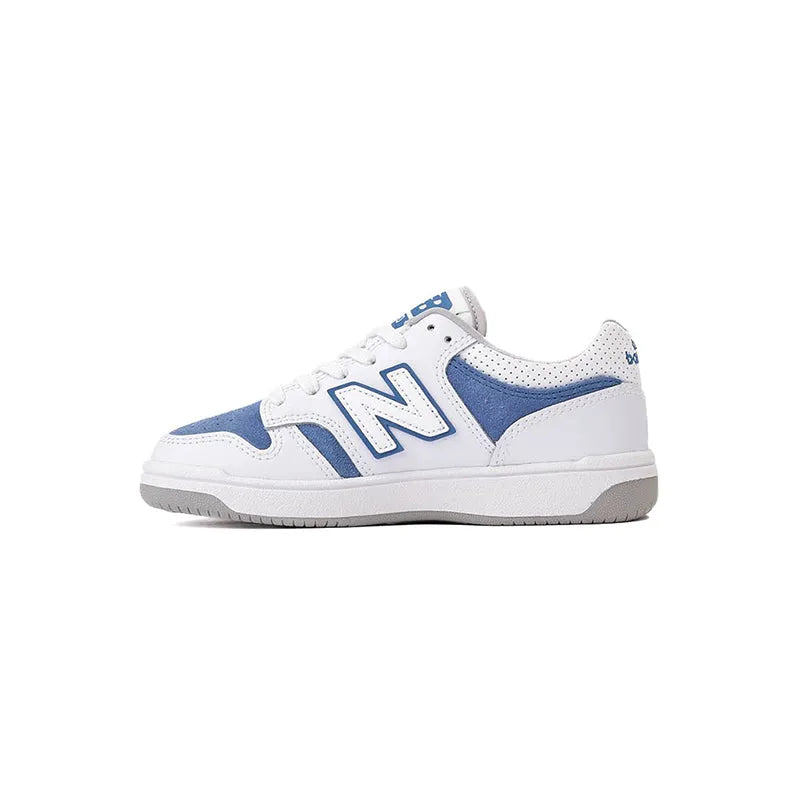 Kid's Grade School 480 White/Sea Stone