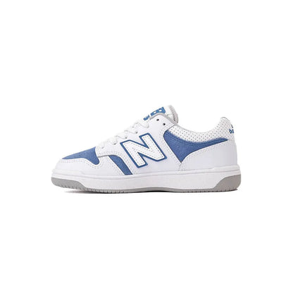 Kid's Grade School 480 White/Sea Stone
