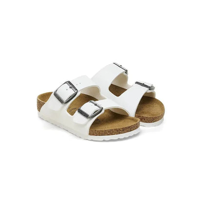 Kid's Preschool Arizona Narrow White Birko-Flor