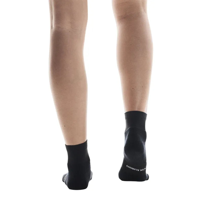 Core Run Sock Mid 2 Pack Black