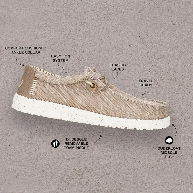Men's Wally Stretch Sox Tan