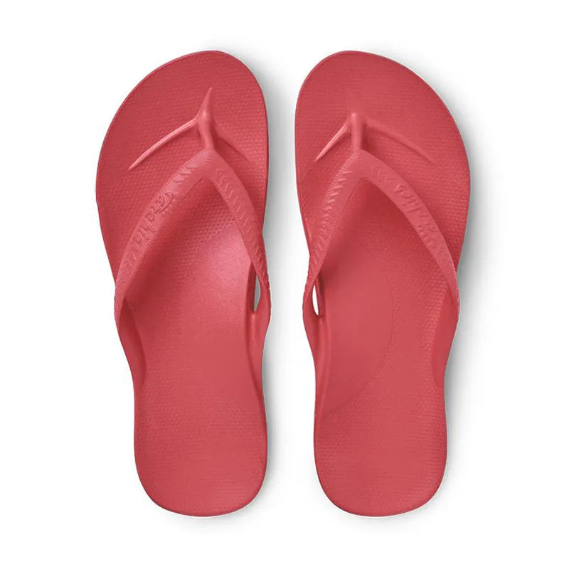 Women's Arch Support Flip Flop Coral