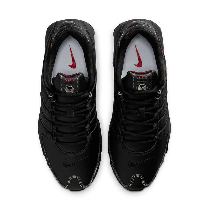 Men's Shox NZ Black/Varsity Red