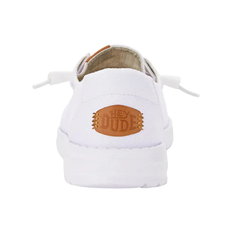 Women's Wendy Stretch Canvas White