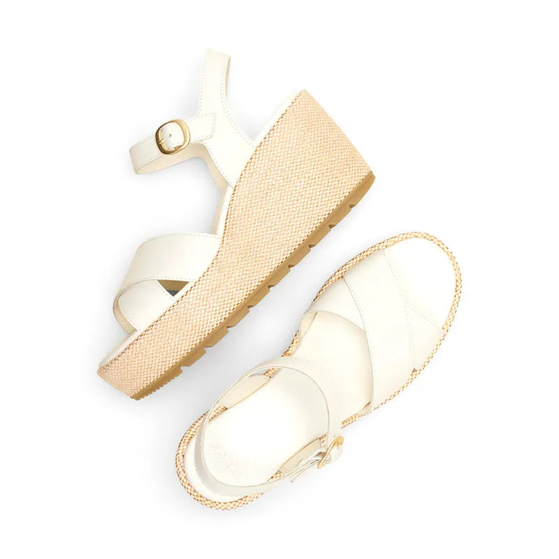 Women's Sunpeak Wedge Ankle Strap Chalk/Gum