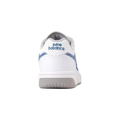 Kid's Grade School 480 White/Sea Stone