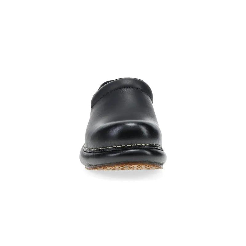 Women's Platform Pro Clog Black Burnished Nubuck