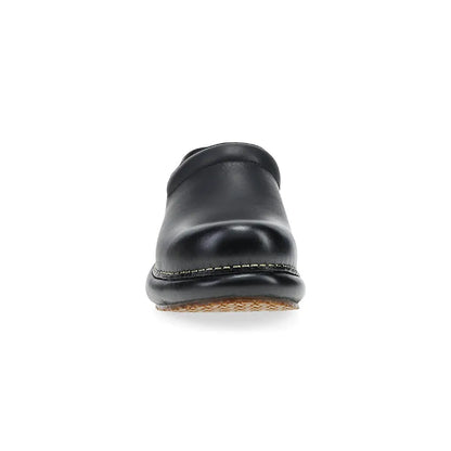 Women's Platform Pro Clog Black Burnished Nubuck