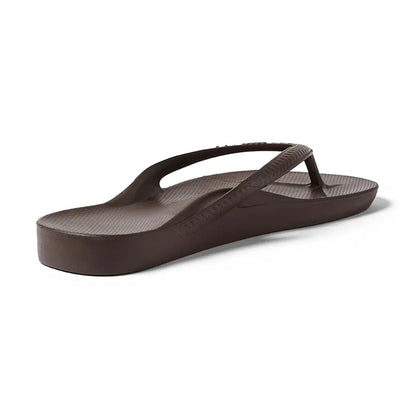 Women's Arch Support Flip Flop Brown