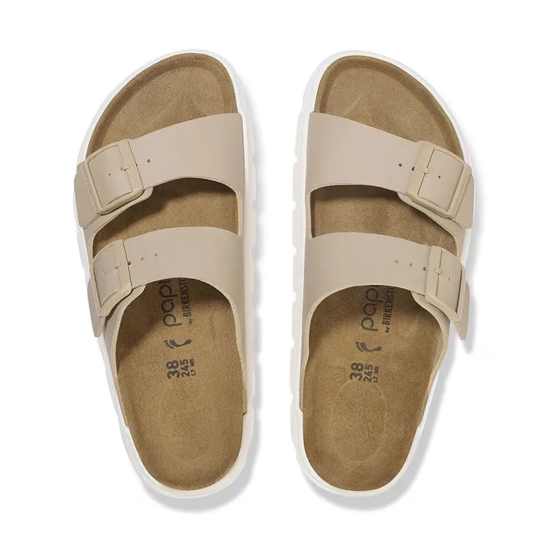 Women's Arizona Chunky Narrow Sandcastle Birko-Flor