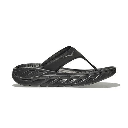 Women's Ora Recovery Flip Black/Dark Gull Gray
