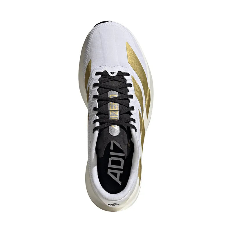 Men's Adizero EVO SL White/Matte Gold/Black