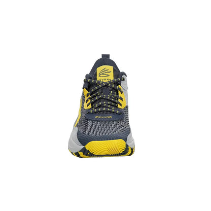 Kid's Grade School Curry 3Z 24 Downpour Gray/Halo Gray