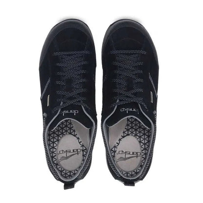 Women's Paisley Waterproof Black/Black Suede