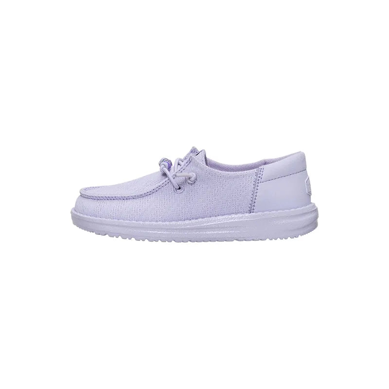 Kid's Grade School Wendy Funk Shoelry Thistle Purple