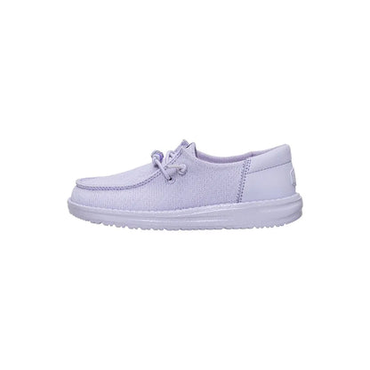 Kid's Grade School Wendy Funk Shoelry Thistle Purple