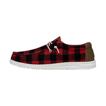 Men's Wally Buffalo Plaid Red
