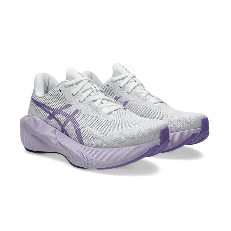 Women's Novablast 6 White/Murasaki