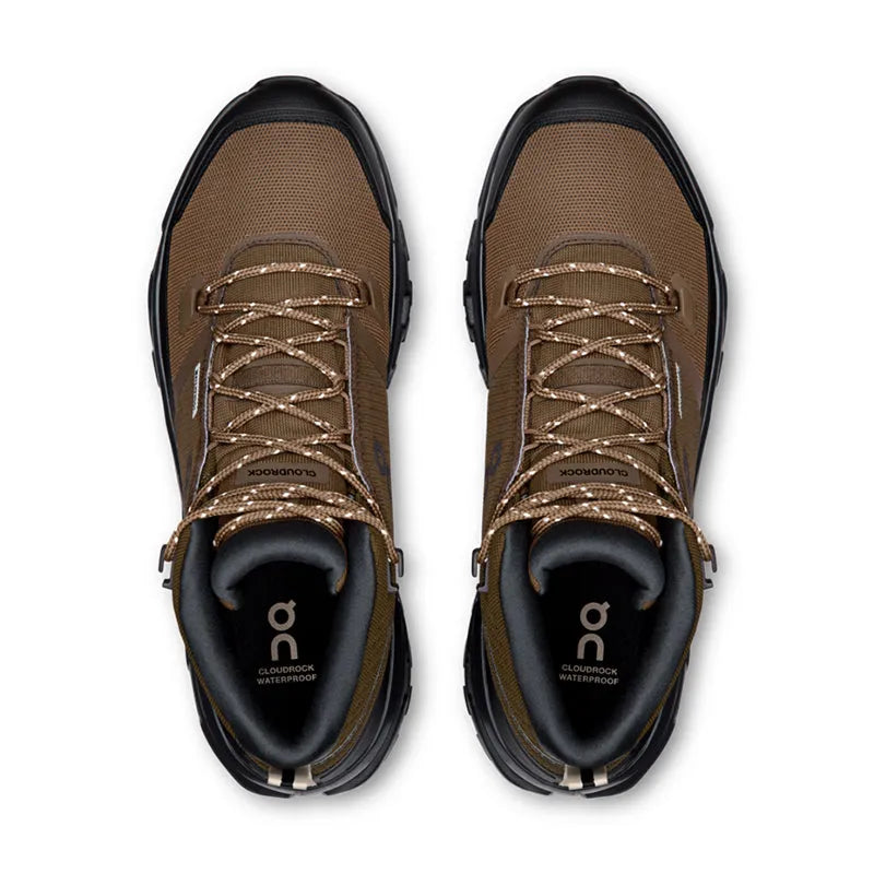 Men's Cloudrock Mid Waterproof Earth/Black