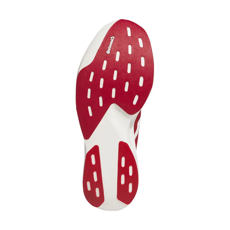 Men's Adizero EVO SL Indiana White/Victory Red