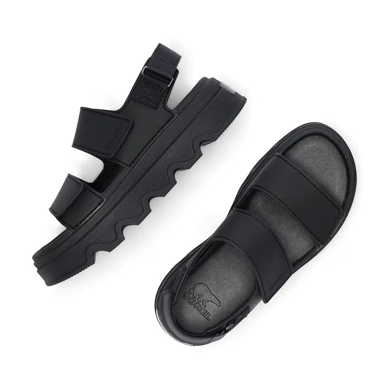 Women's Kinetic Sunchase Ankle Strap Black/Sea Salt
