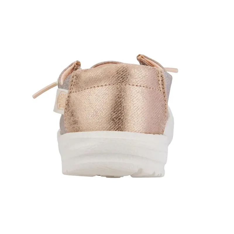 Kid's Preschool Wendy Metallic Sparkle Rose Gold