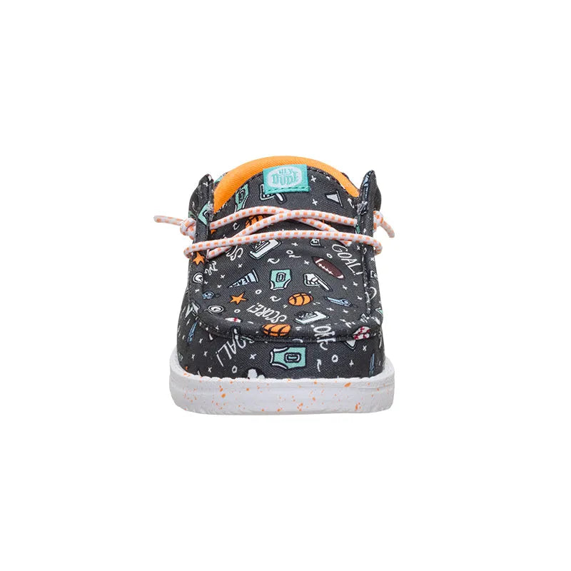 Kid's Preschool Wally Sports Fan Black/Multi