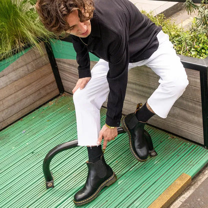 Men's 2976 Black Smooth