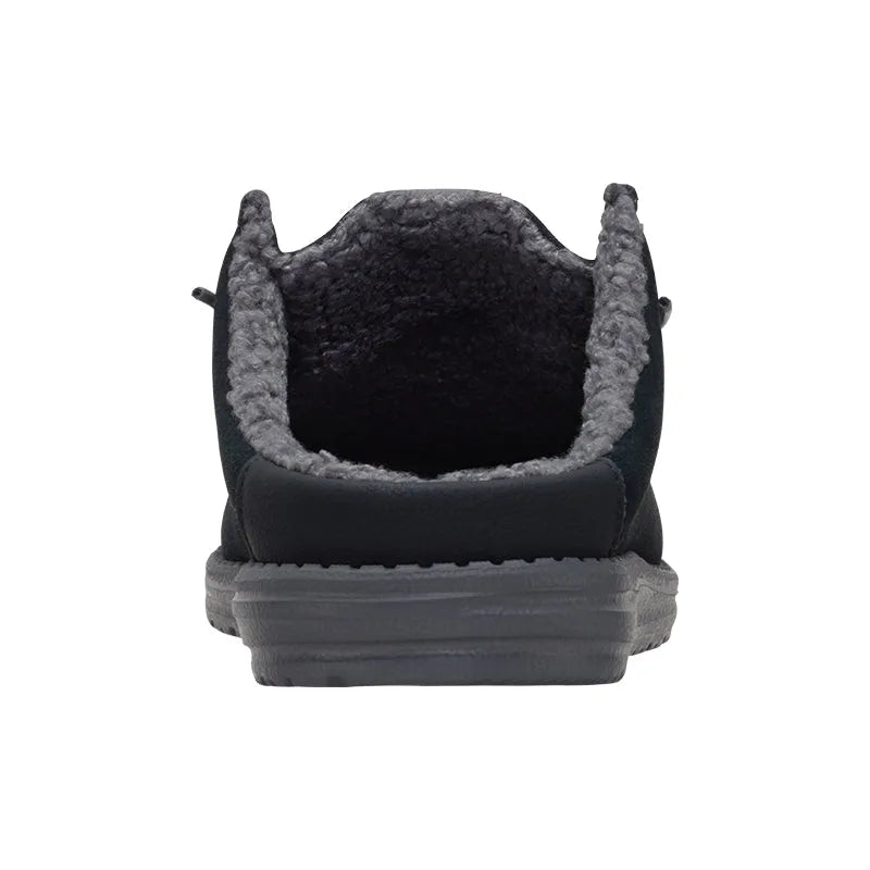 Men's Wally Slip Warmth Black/Smoke Grey
