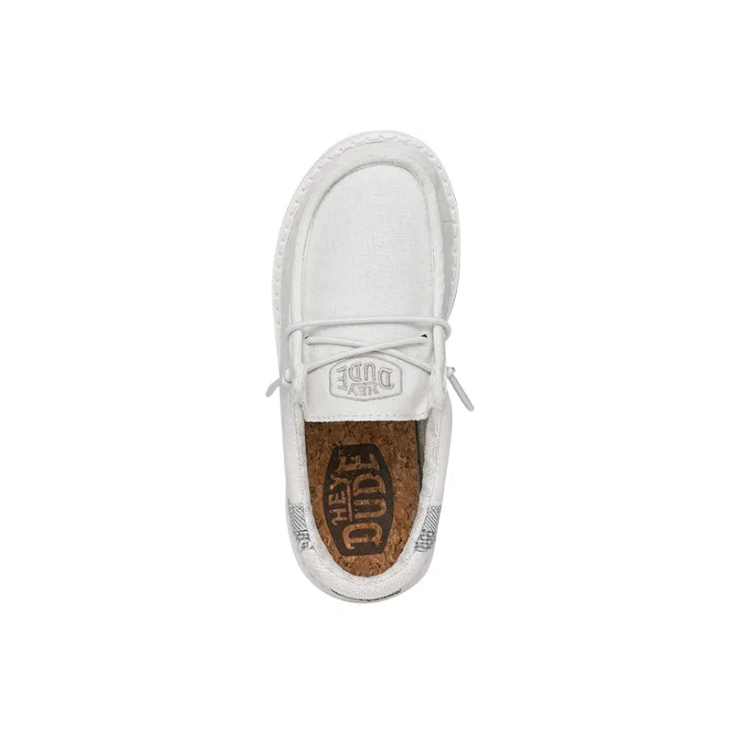 Kid's Preschool Wally Youth Break Stitch White