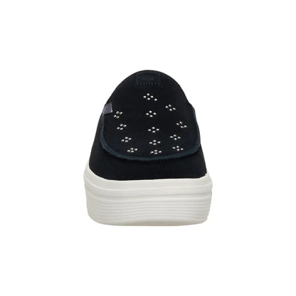 Women's Austin Lift Suede Stud Black