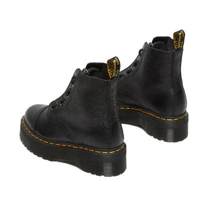 Women's Sinclair Black Milled Nappa Platform