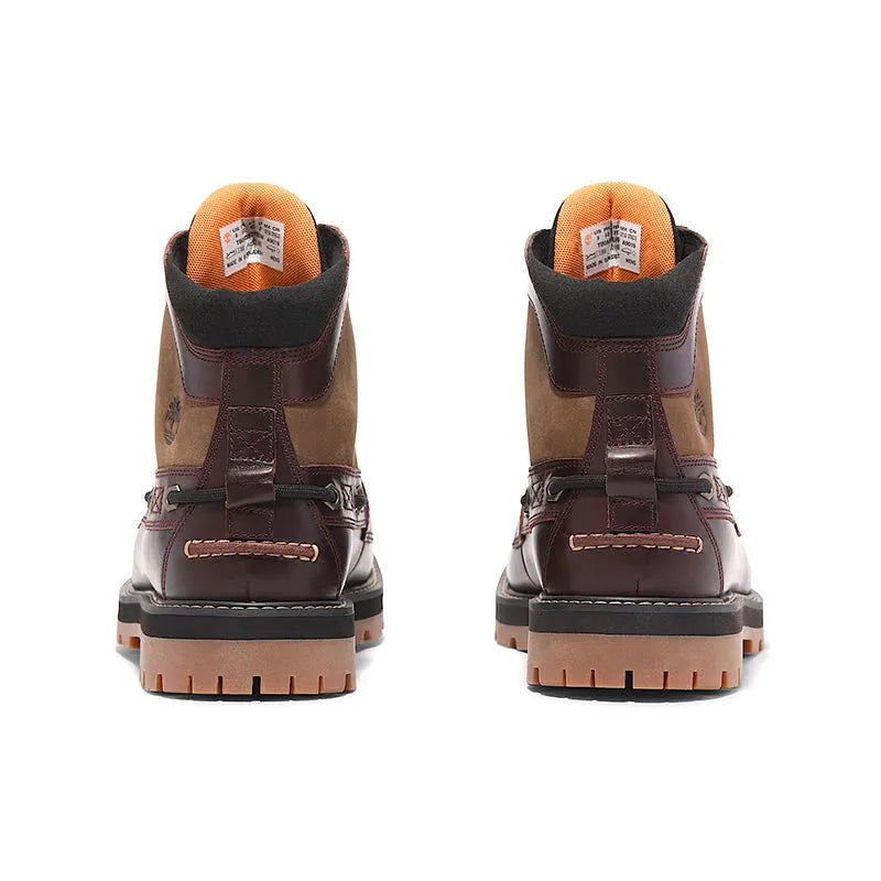 Men's Britton Road Burgundy Full Grain
