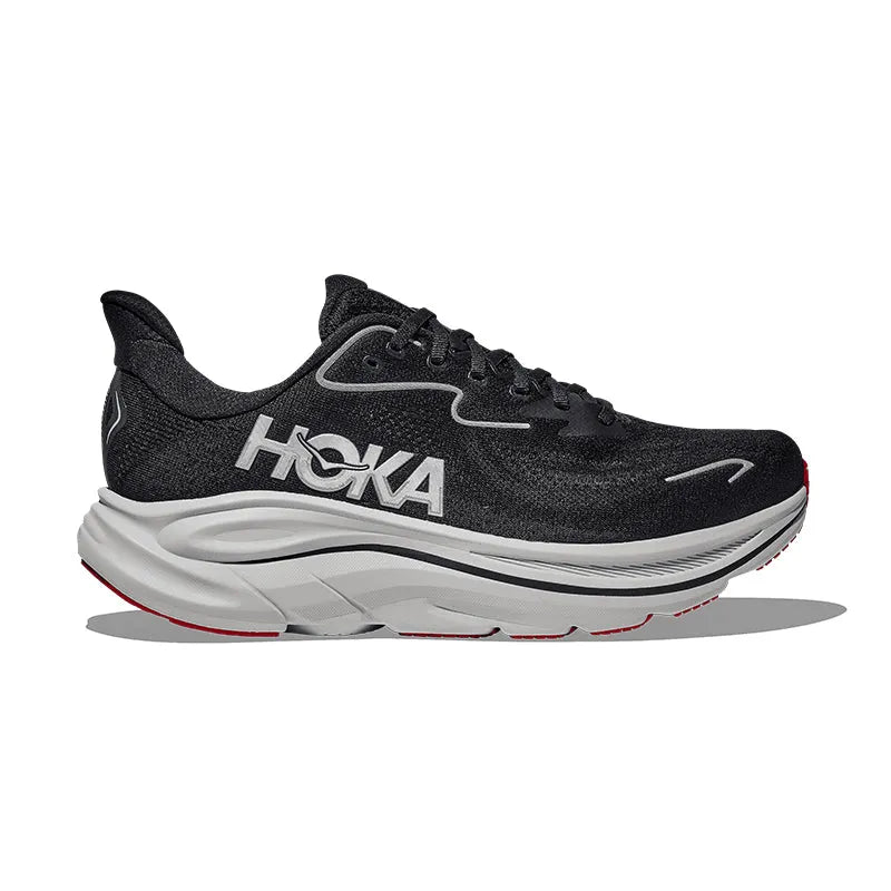 Men's Clifton 10 Black/Silver