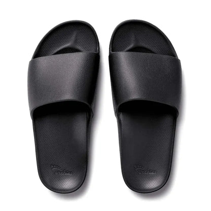 Women's Arch Support Slide Black