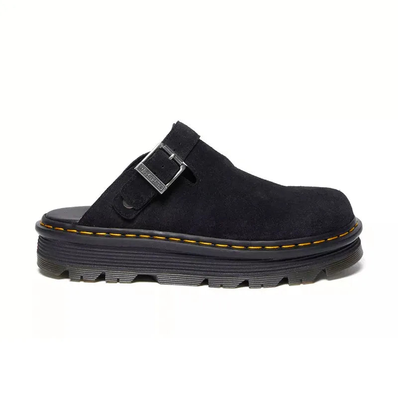 Women's ZebZag Mule Black EH Suede