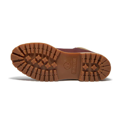Men's 6" Premium Waterproof Burgundy Nubuck