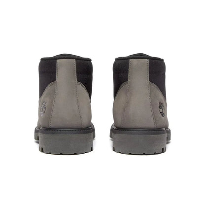Men's Premium Chukka Medium Grey Nubuck/Black