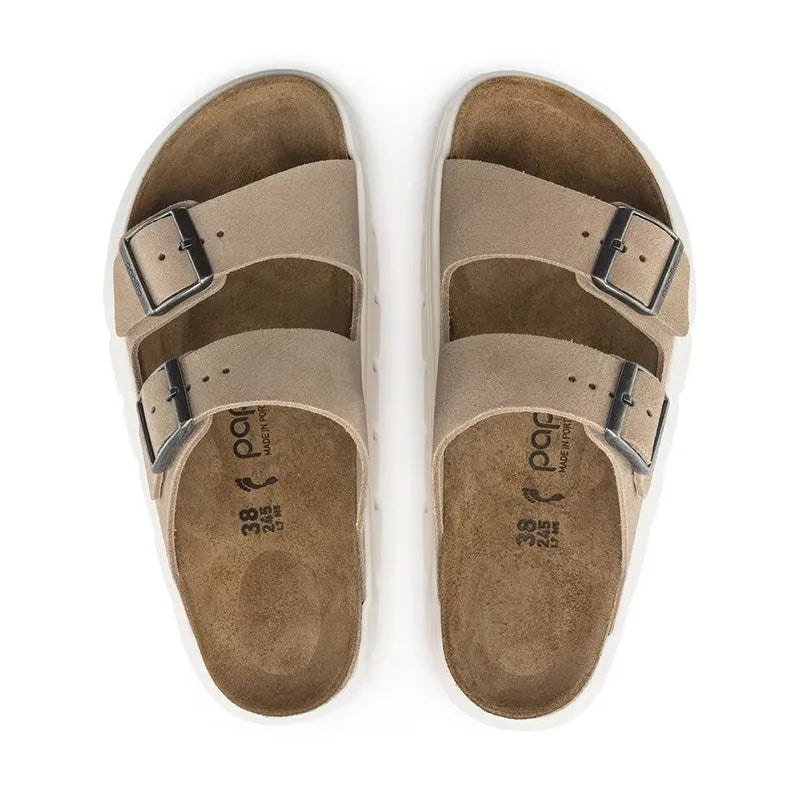 Women's Arizona Chunky Narrow Warm Sand Suede
