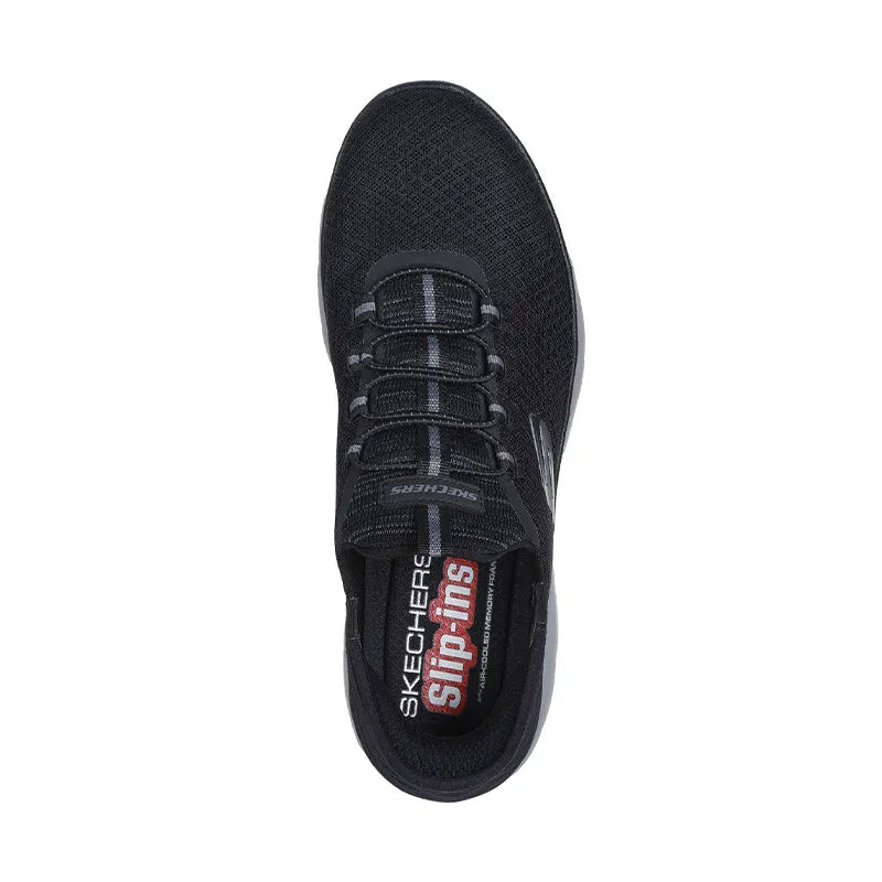 Men's Slip-ins Summits High Range Black Mesh/Trim
