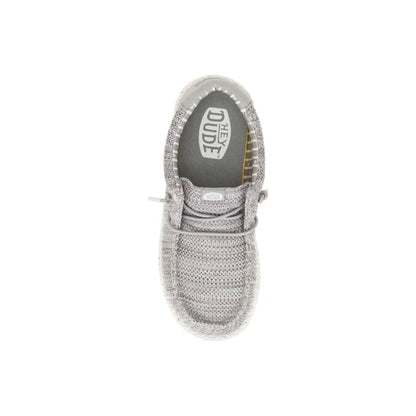 Kid's Preschool Wally Stretch Sox Grey