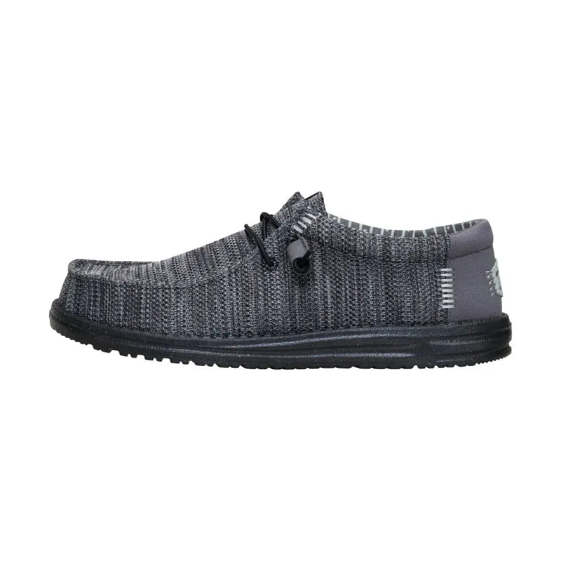 Men's Wally Stretch Sox Granite Grey/Black