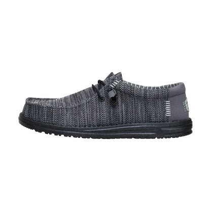 Men's Wally Stretch Sox Granite Grey/Black