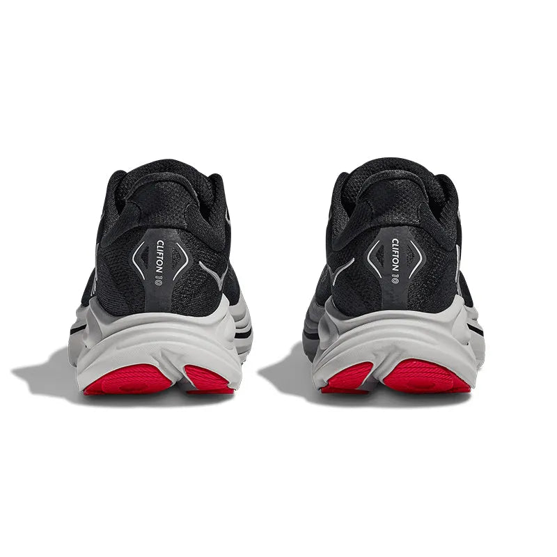 Men's Clifton 10 Black/Silver