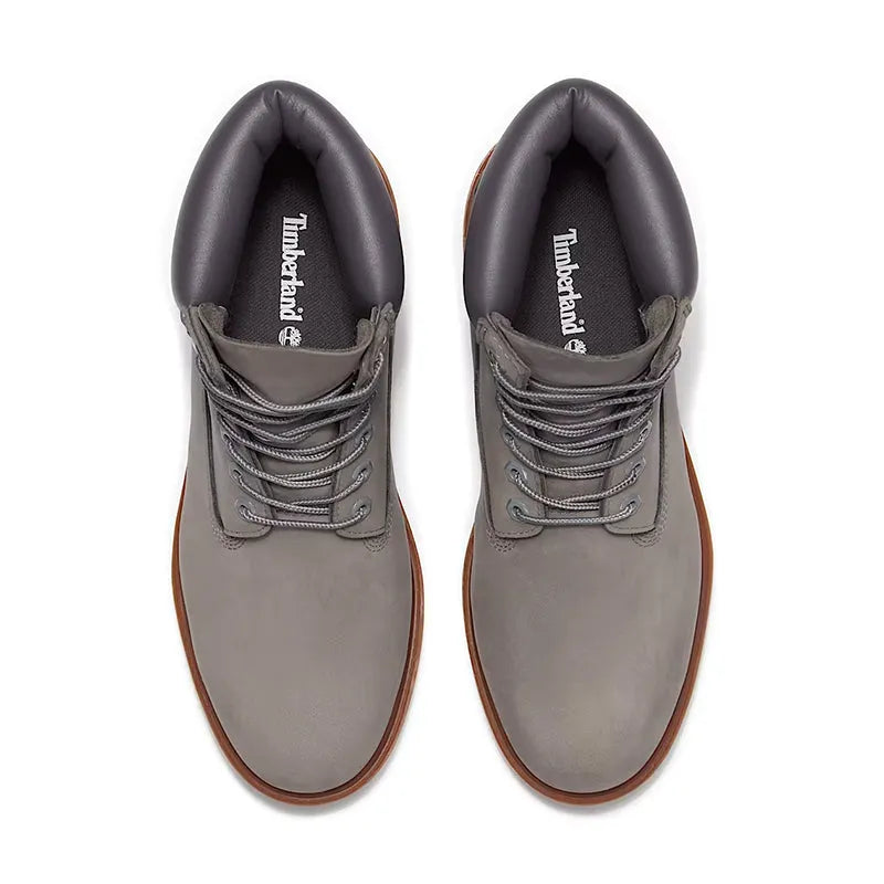 Men's 6" Heritage Waterproof Medium Greyout Nubuck