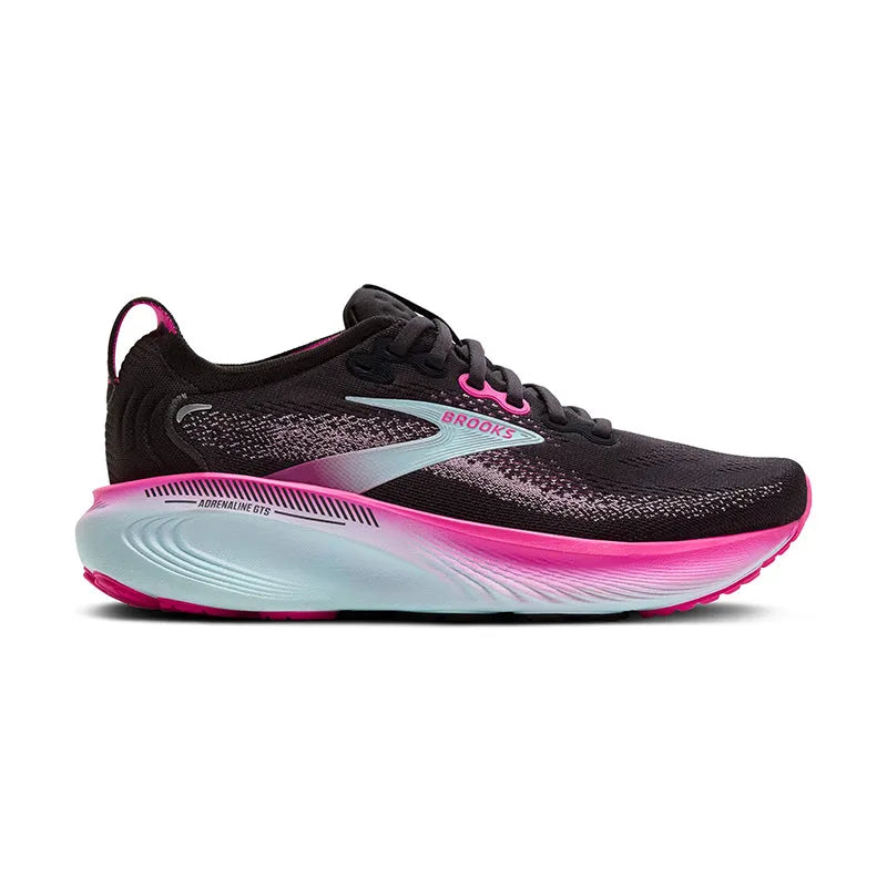 Women's Adrenaline GTS 25 Black/Cyber Pink/Iced Aqua